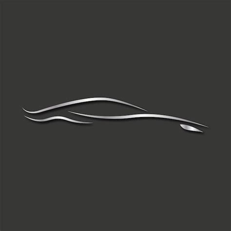 Silver S Car Logo