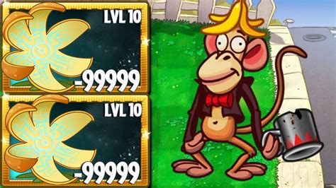 Super Monkey Zombie Vs Citron Every Plant Max Level PvZ 2 Challenge