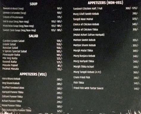 Menu at Adda Restaurant, Varanasi