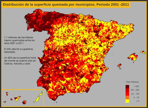 Infografía Los incendios forestales en España Alter Geosistemas