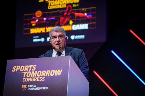 Joan Laporta formally closes successful Sports Tomorrow Congress