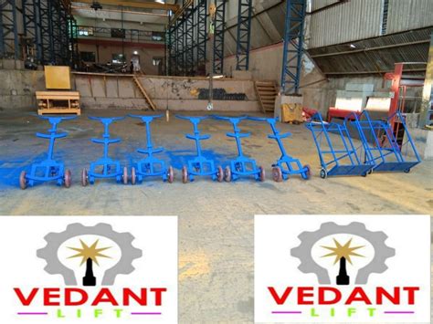 Vedant Lift Mild Steel Drum Trolley Manual Loading Capacity