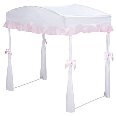 Delta Children Girls Canopy for Toddler Bed, White (Only Canopy-Without ...