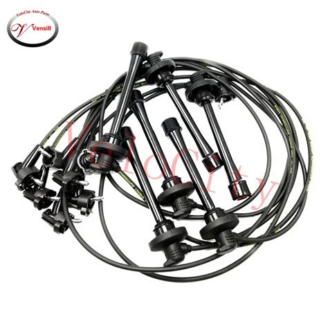 Spark Plug Wire Set Ignition Cable For 1990 1997 Toyota Land Cruiser Lexus Lx450 45l Part No