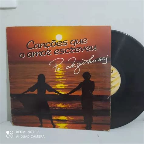 Disco Vinil Canções Que O Amor Escreveu Pe Zezinho MercadoLivre