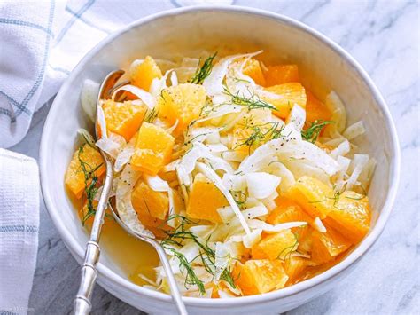 Orange Fennel Salad Recipe With Dill Dressing — Eatwell101