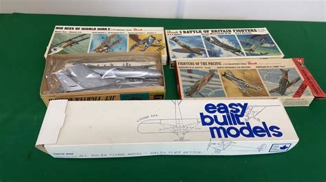 Airplane Model Kits | Live and Online Auctions on HiBid.com