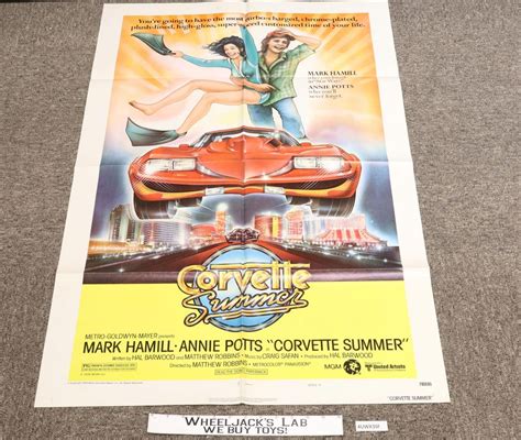 Corvette Summer Mark Hamill Annie Potts Original 1978 Movie Poster 41 x ...