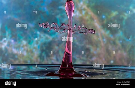 splash drop art water drops Stock Photo - Alamy