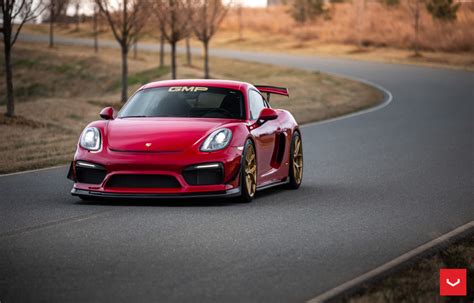 Porsche Cayman Gt Hybrid Forged Series Hf Vossen Wheels