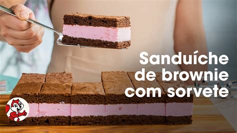 Sandu Che De Brownie Sorvete Receitas Zaffari Youtube