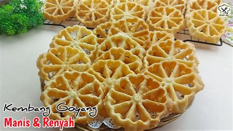 Kue Kembang Goyang Manis Dan Renyah Dan Tidak Berminyak Youtube