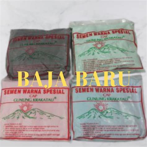 Jual SEMEN OKER SEMEN WARNA SEMEN NAT KERAMIK MARMER TEGEL PO SEMEN