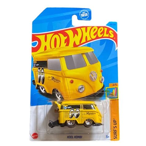 Toys Mattel Hot Wheels Volkswagen Van Kool Kombi Surfs Up Bus 25 4925 Mooneyes Vw Poshmark