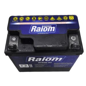 Bateria De Moto Raiom Rtx8n Bs 7ah 12v Selada