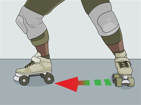 3 Ways to Stop on Roller Skates - wikiHow