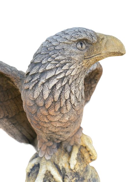 Flying Eagle Garden Sculpture Statue | Bird Statues For Garden