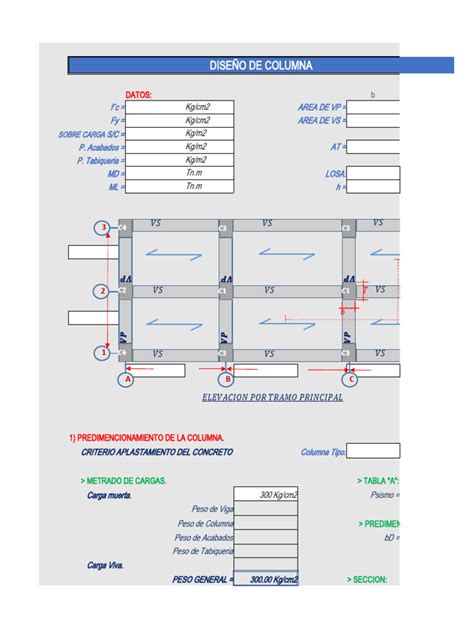 Diseno De Columna By Heb Merma Pdf