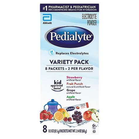 Pedialyte Classic Electrolyte Solution Powder Variety