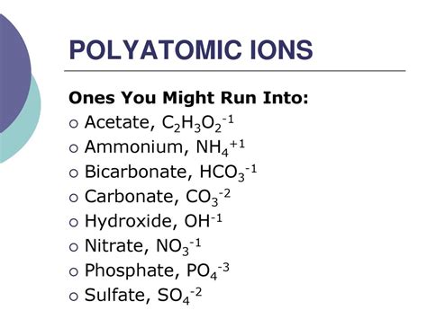 Ionic Nomenclature Writing Names And Formulas Ppt Download