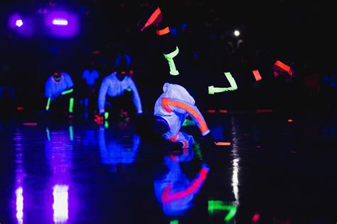 Students Attend Annual Blacklight Pep Rally Westwood Horizon