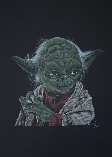 Yoda Artwork By Dt73art On Deviantart Yoda Artwork Artwork Art