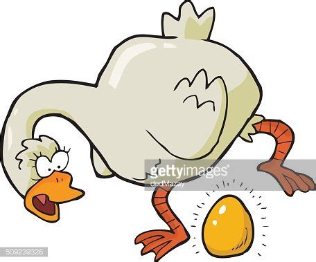 Goose Golden Egg Stock Clipart | Royalty-Free | FreeImages