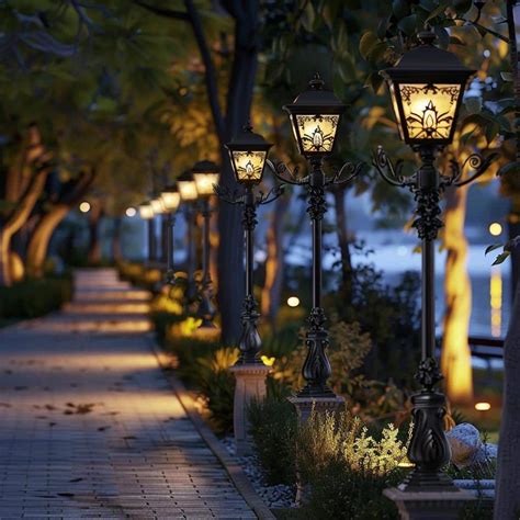 Unveiling the Captivating Allure of Decorative Street Lights.