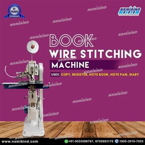 Book Wire Stitching Machine Wire Stitching Machine At Rs Piece