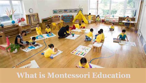 What Is Montessori Education Montessori Line