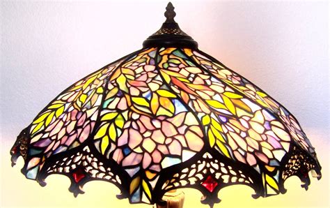 Vintage Tiffany Jeweled Shade Only