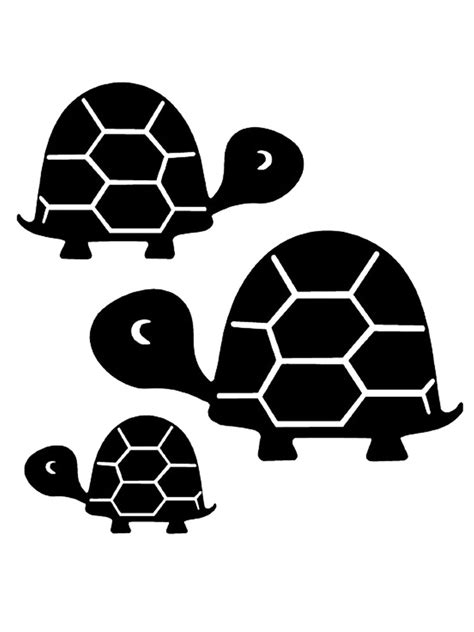 Free Printable Turtle Stencils And Templates