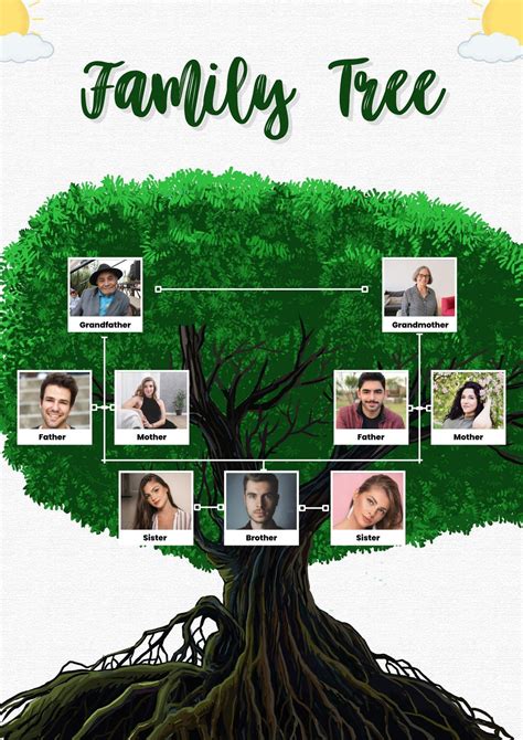 family tree poster ideas
