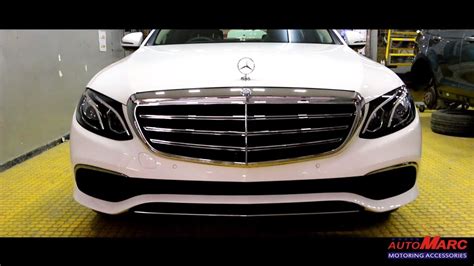 Mercedes Benz E Class 2019 W213 UPGRADE To CLASSIC GRILL By AUTOMARC