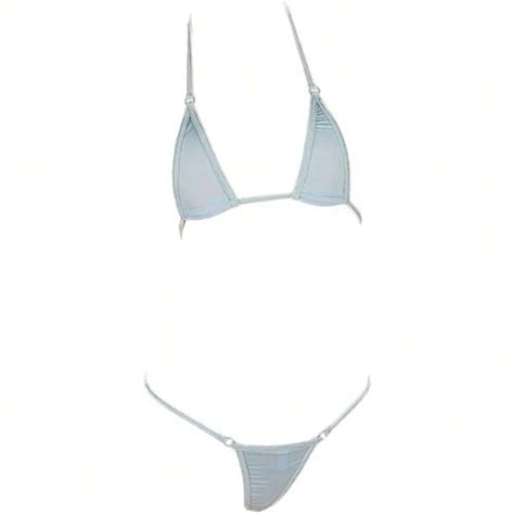 Women S Extreme Sexy Hot Silk Micro Bikinis Set Mini Thong Swimwear SHEIN USA