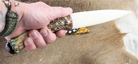 Native American Handmade Knives Bone Knife The Art Of Images