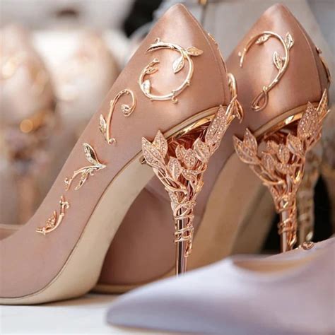 Boussac Elegant Silk Women Pumps High Heels Rhinestone Flower Wedding