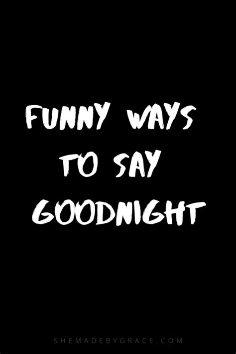 Funny Good Night Quotes For Him - ShortQuotes.cc