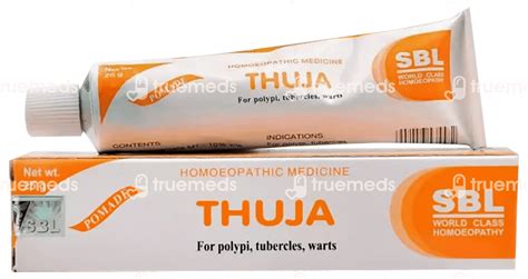 Sbl Thuja Ointment Gm Uses Side Effects Dosage Price Truemeds