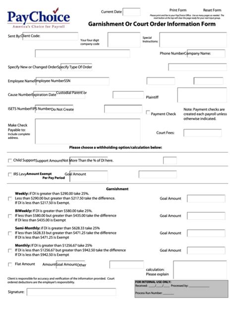 Top 7 Court Order Form Templates Free To Download In Pdf Format