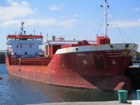 Mts Loa Cargo Vessel Medal Shipyards R A De Avil S Asturias