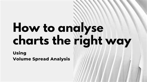 How To Analyse The Charts The Right Way Ii Volume Spread Analysis Ii