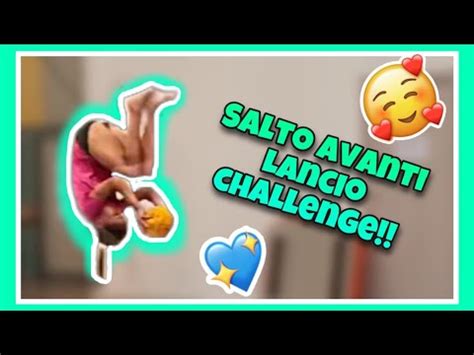 Salto Avanti Lancio Challenge Ginnastica Artistica Csb Youtube