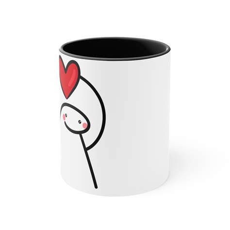 Funny Flork Meme Coffee Mug Flork With Love Emoji Mug Etsy Canada