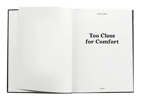 Too Close for Comfort on Behance