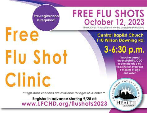 2023 LFCHD Flu Shots