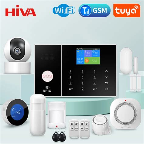 Hiva Sicherheits Alarmsystem F R Zu Hause Gsm Wifi Tuya Smart Life App