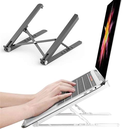 Laptop Stand Adjustable And Foldable Laptop Tablet Stand Portable