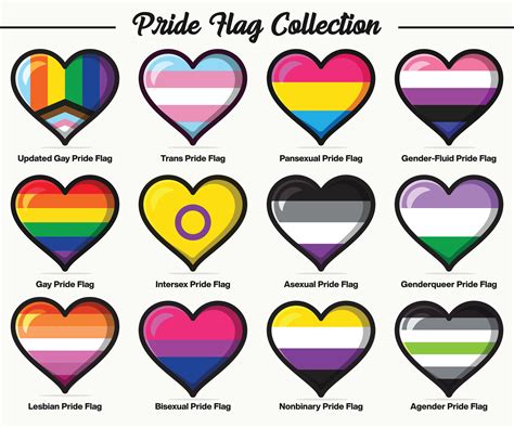 Pride flag collection vector illustration 35353515 Vector Art at Vecteezy