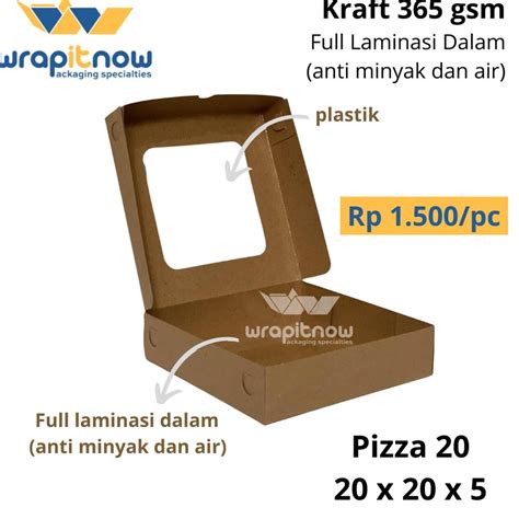 Jual Produk Gsbeo Isi Pcs Dus Kraft X X Laminasi Dus Pizza